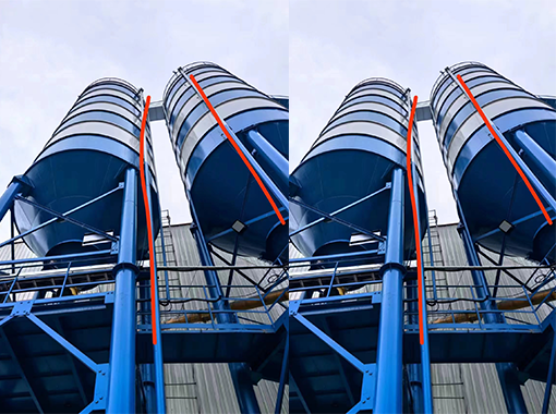 萬向法蘭帶吹掃功能的80Ghz雷達料位計